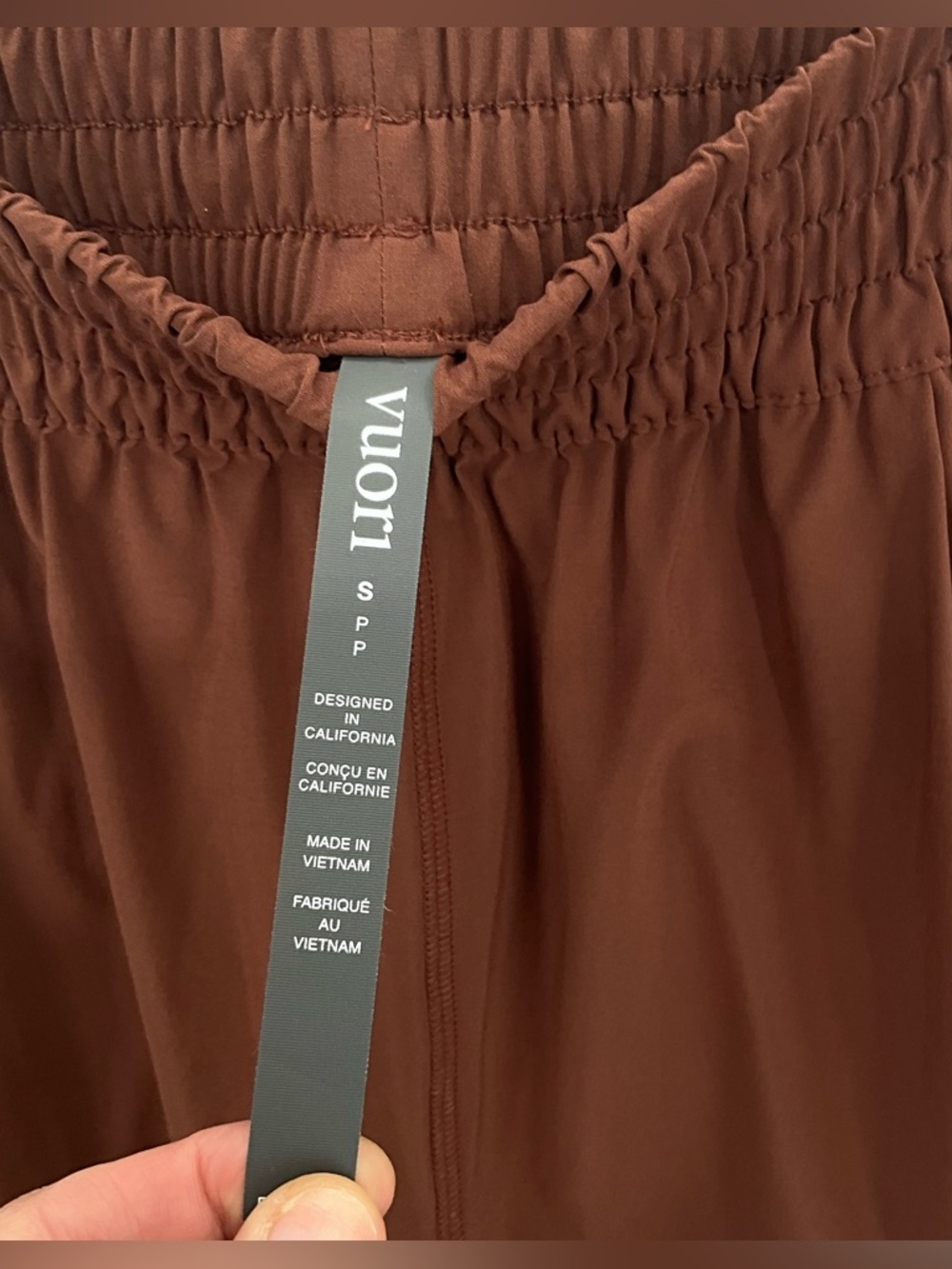 NWT Women's Vuori Villa Shorts Burnt Sienna Small VW3015 - Picture 9 of 13